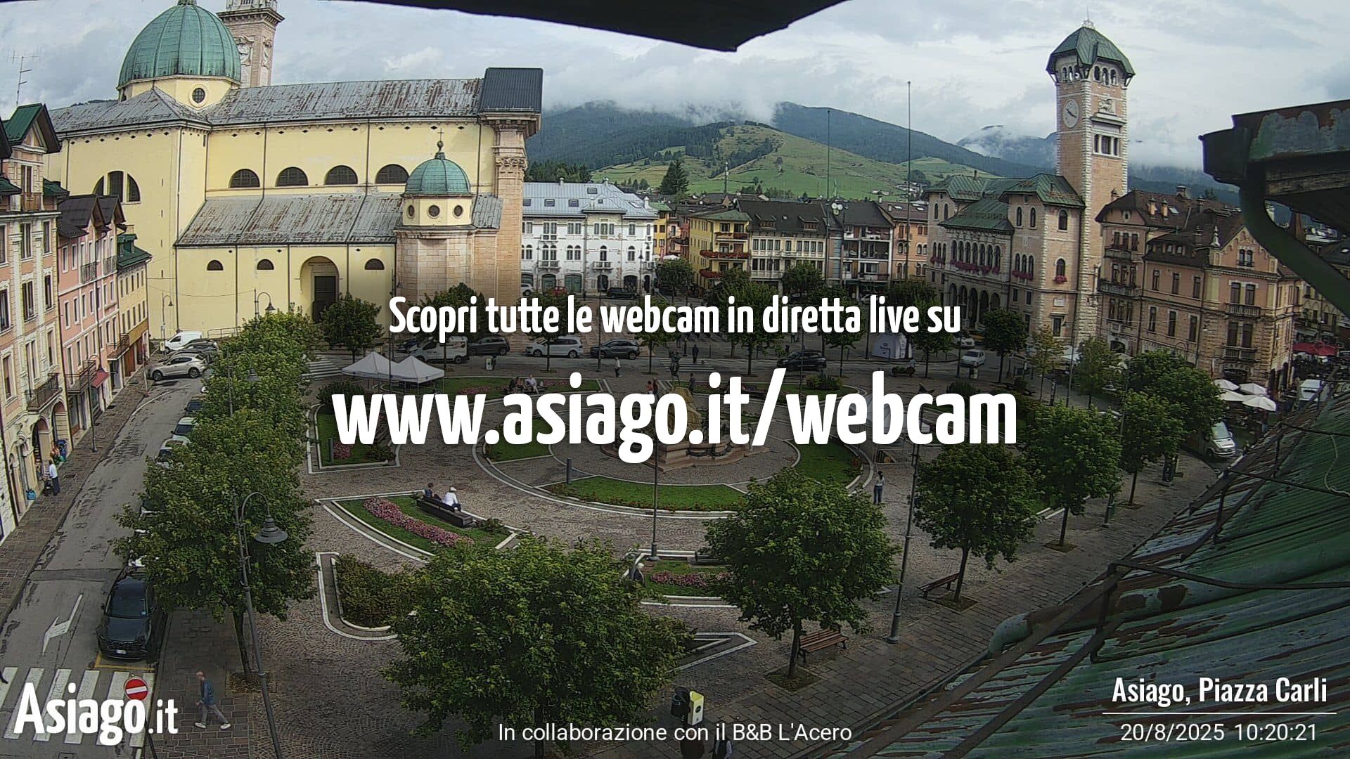 immagine della webcam nei dintorni di Cismon del Grappa: webcam Asiago