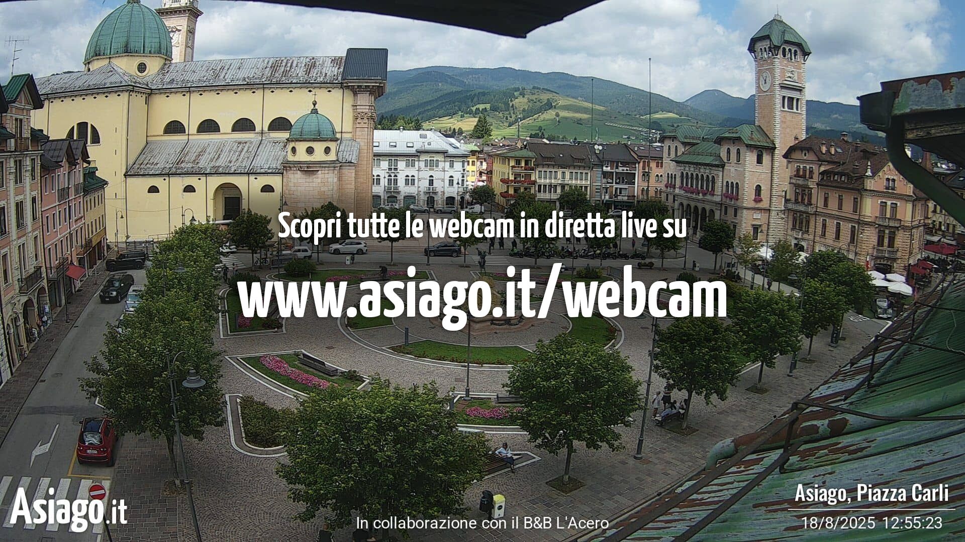 immagine della webcam nei dintorni di Altopiano di Asiago: webcam Asiago