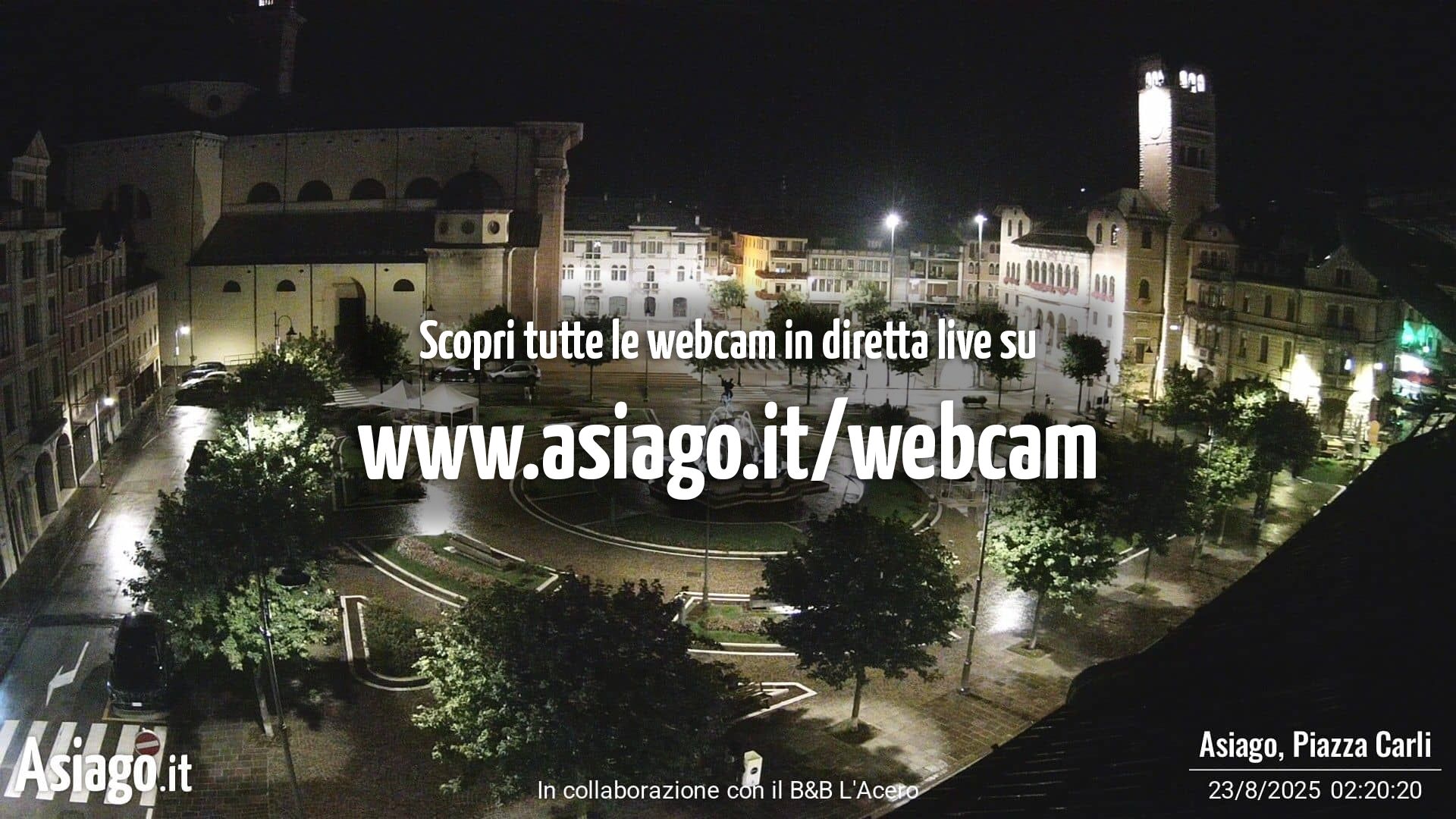 immagine della webcam nei dintorni di Tresche' Conca: webcam Altopiano di Asiago