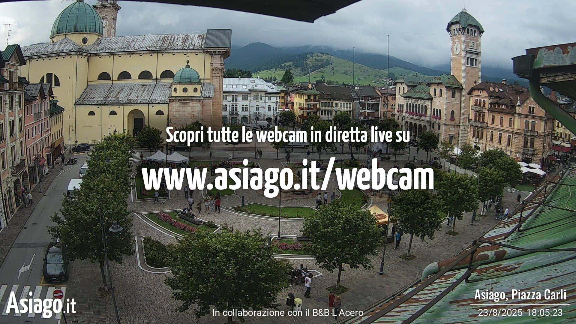 immagine della webcam nei dintorni di Borso del Grappa: webcam Altopiano di Asiago