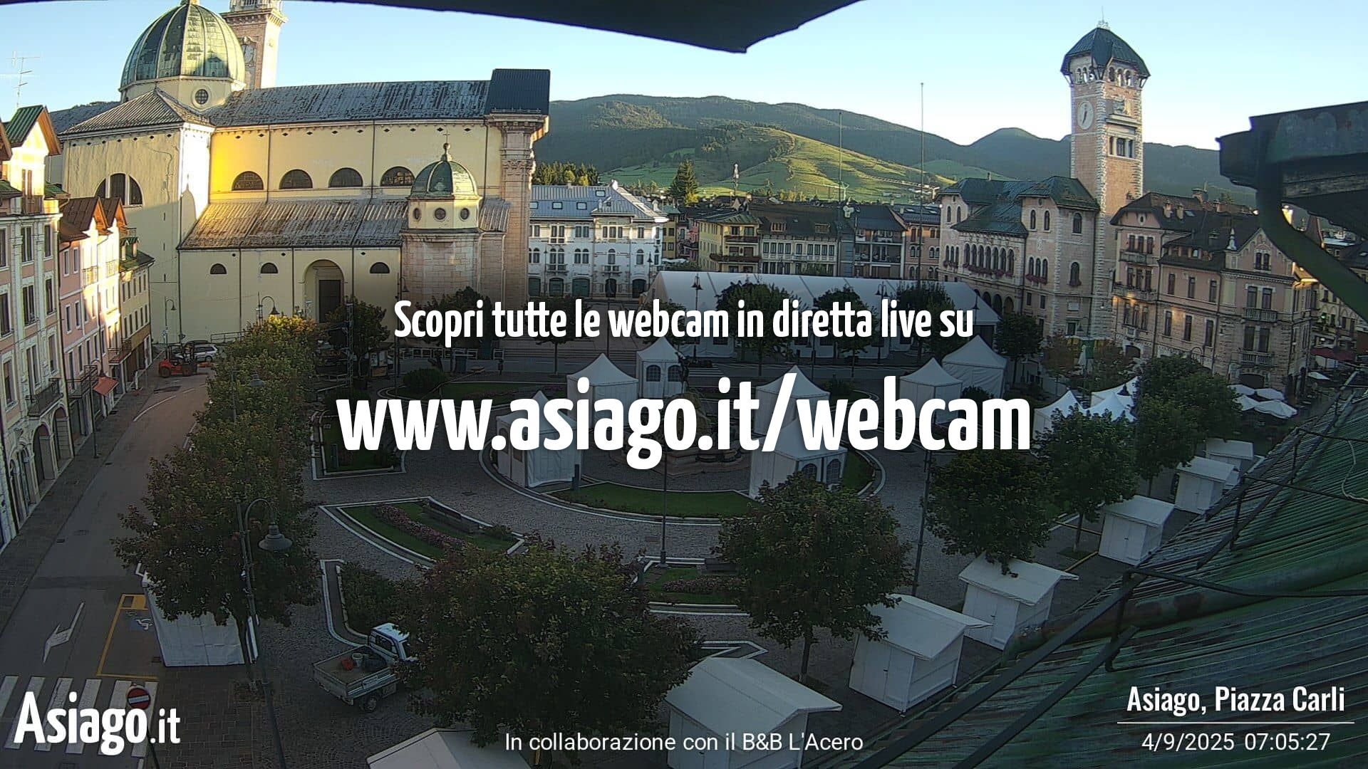 immagine della webcam nei dintorni di Foza: webcam Asiago