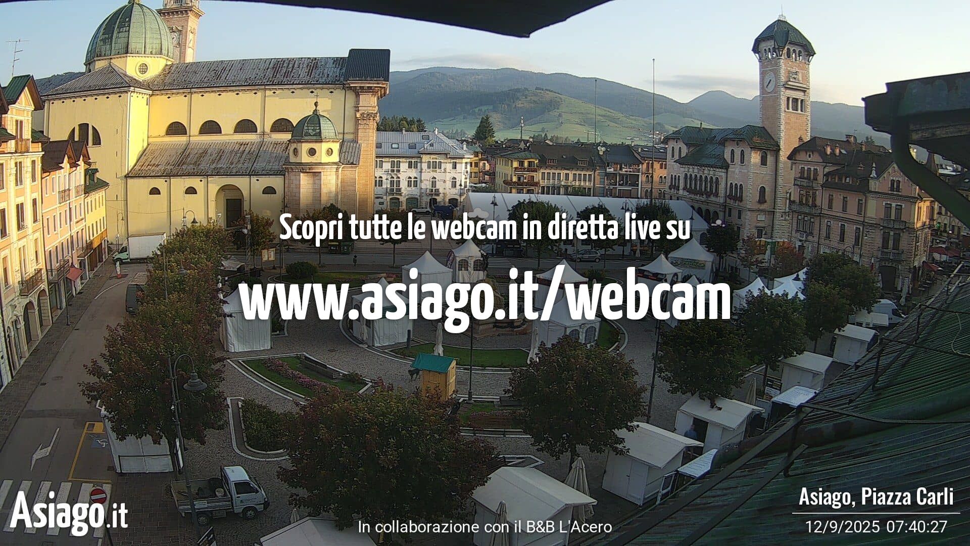 immagine della webcam nei dintorni di Arsiero: webcam Altopiano di Asiago