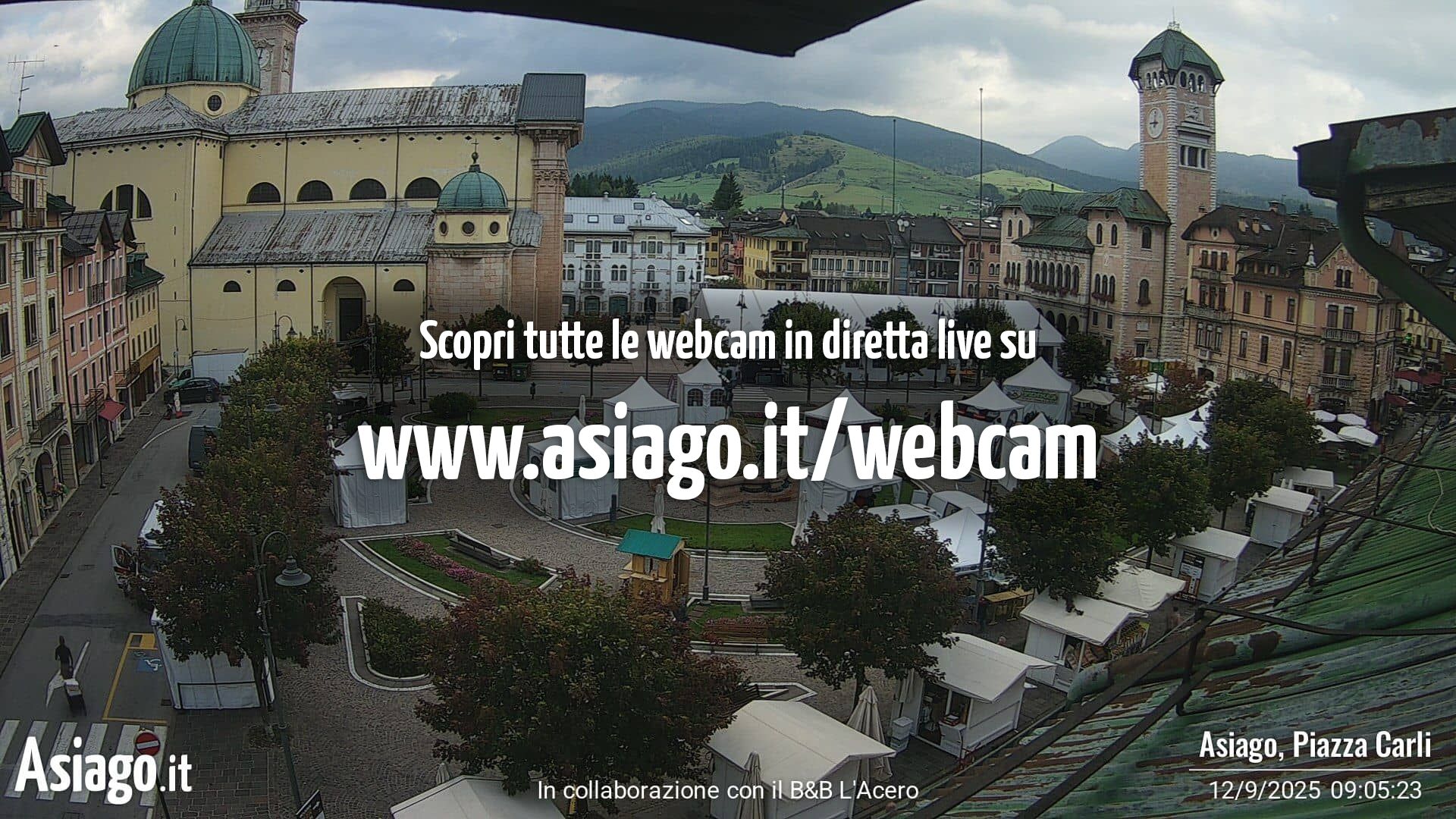 immagine della webcam nei dintorni di Conco: webcam Altopiano di Asiago
