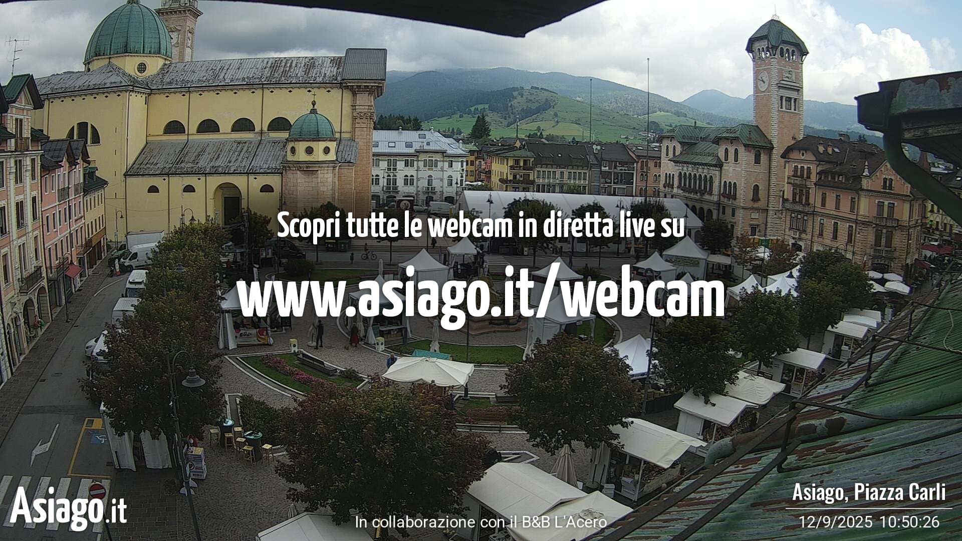 immagine della webcam nei dintorni di Castello Tesino: webcam Asiago
