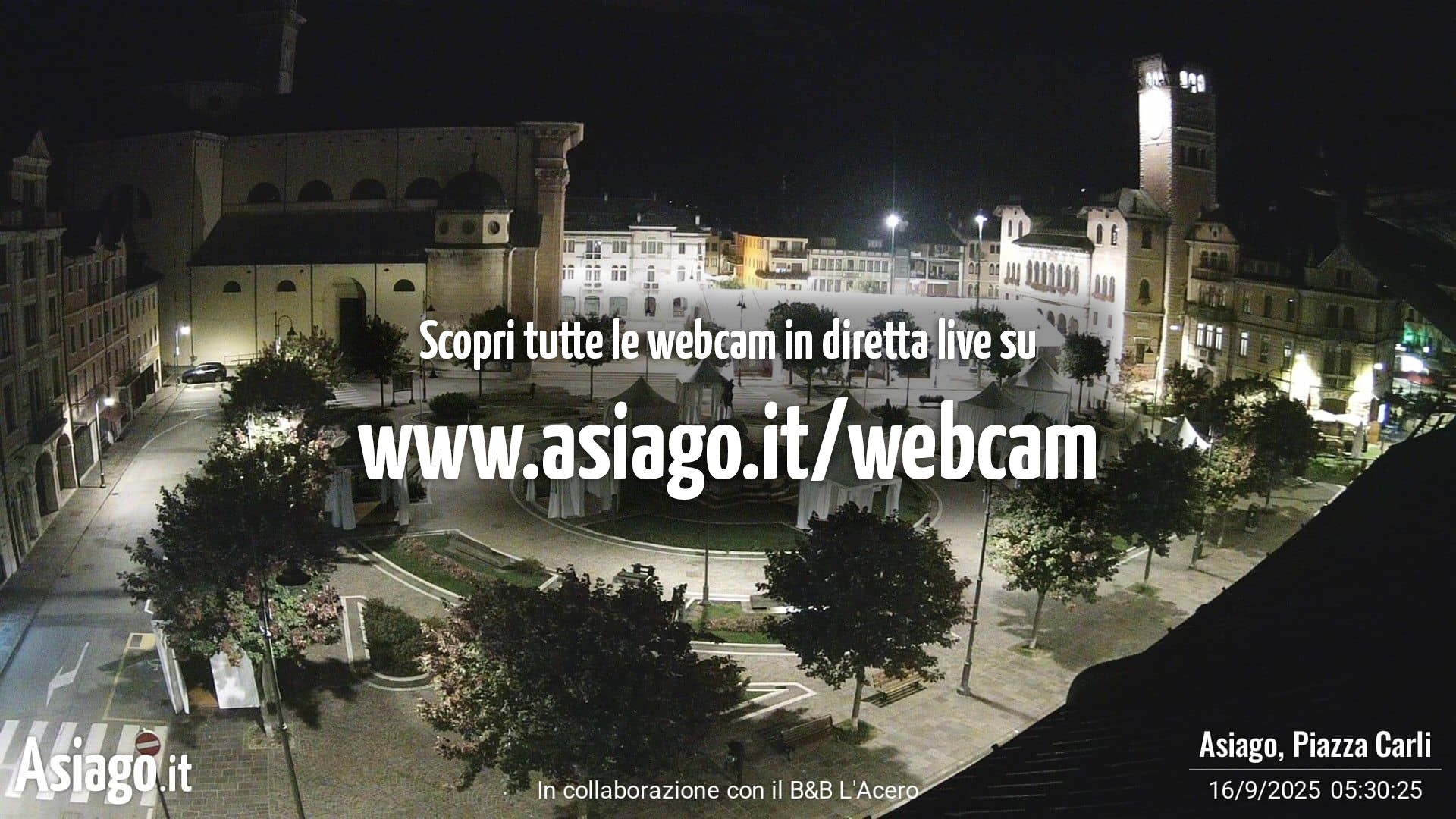 immagine della webcam nei dintorni di Borgo Valsugana: webcam Asiago