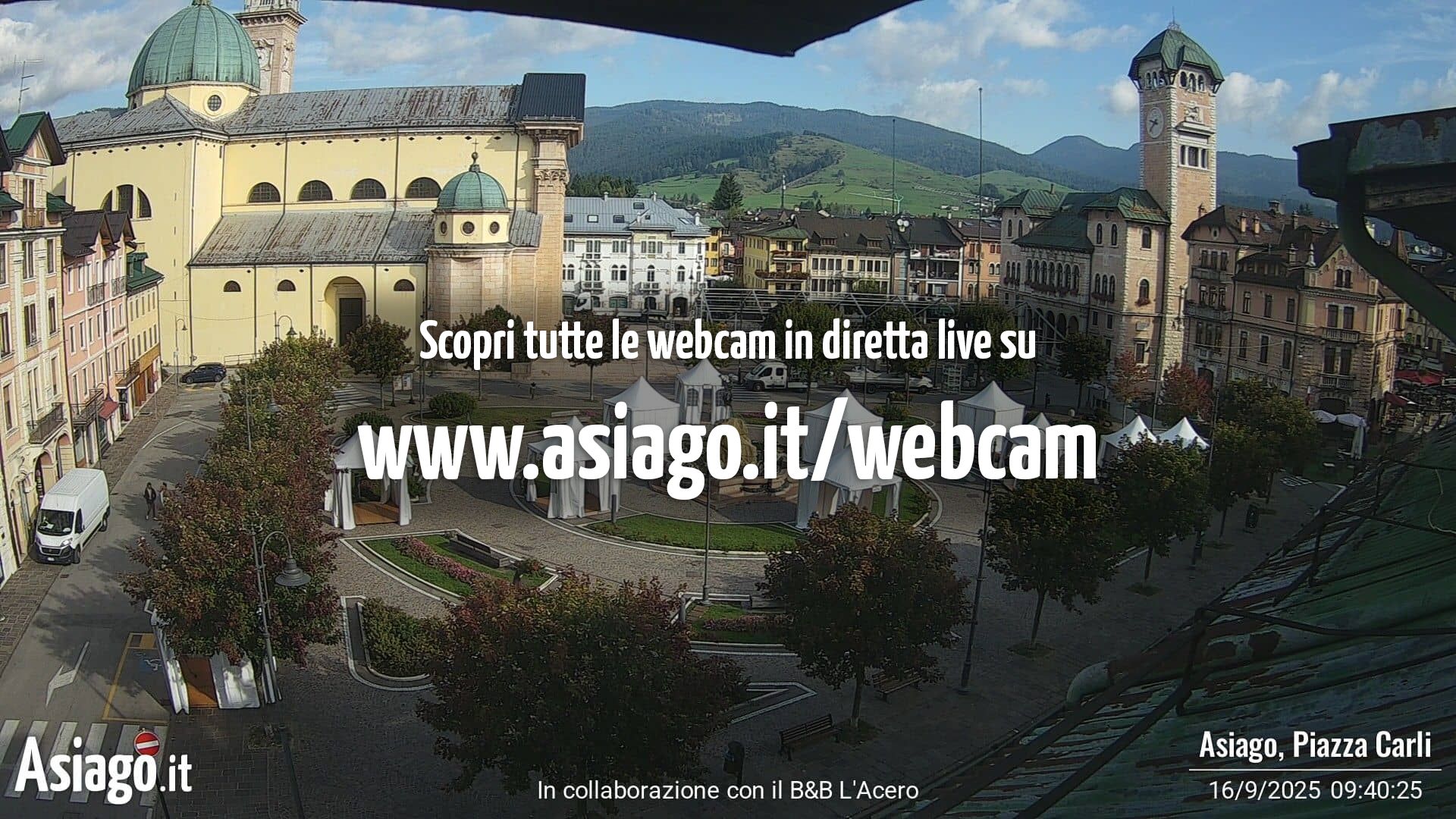 immagine della webcam nei dintorni di Altopiano di Asiago: webcam Asiago