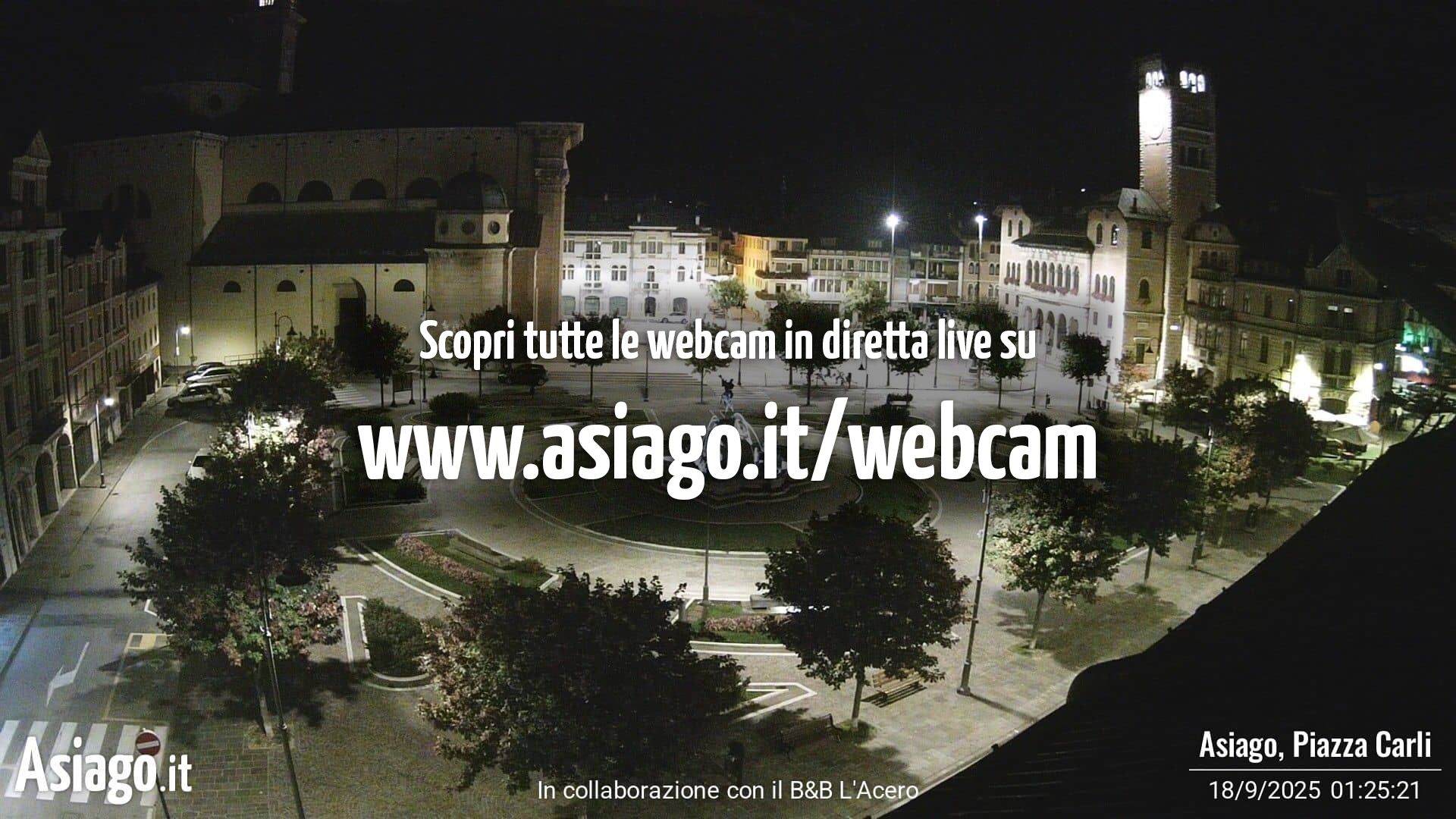 immagine della webcam nei dintorni di Castello Tesino: webcam Asiago