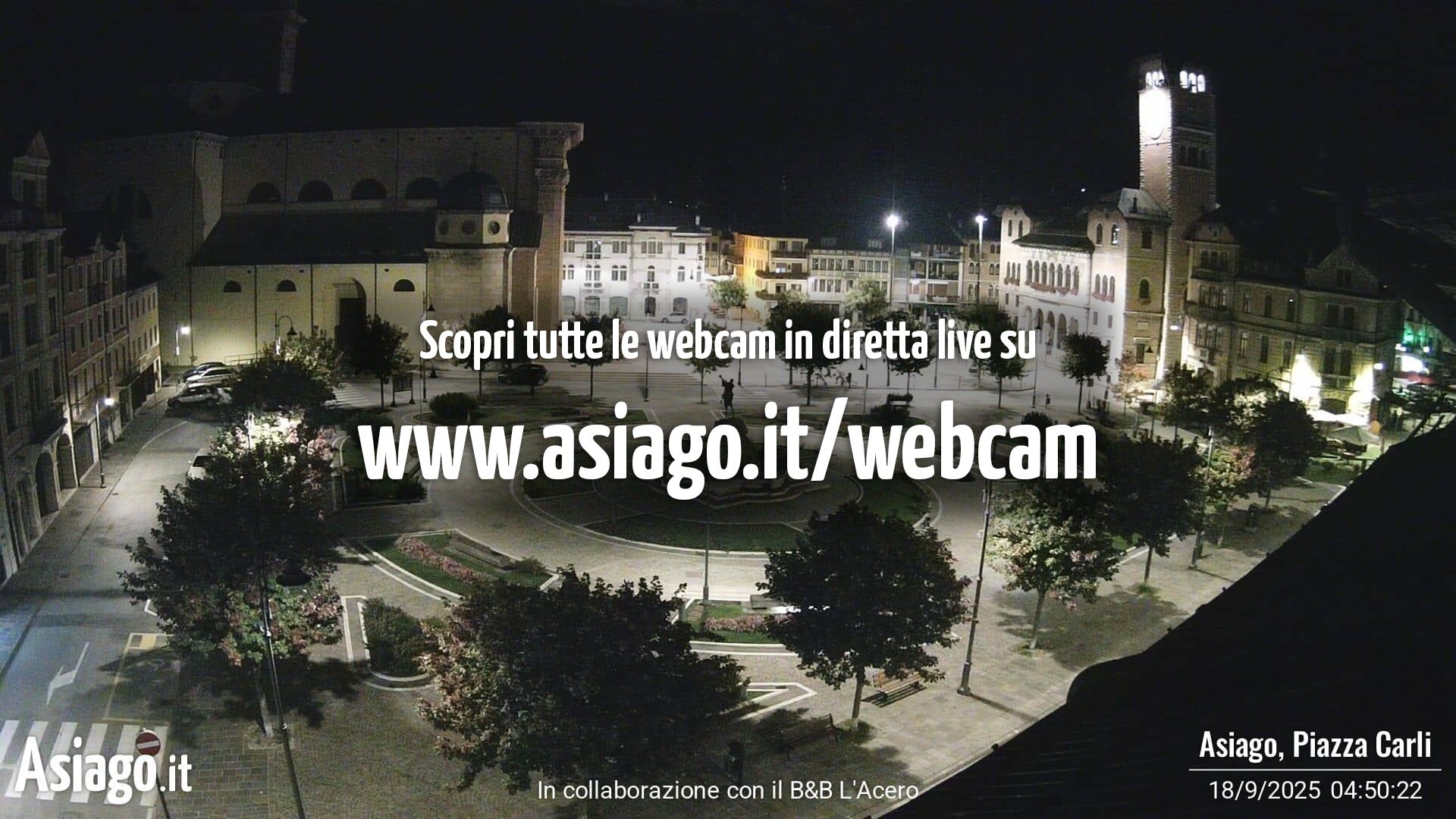immagine della webcam nei dintorni di Bassano del Grappa: webcam Altopiano di Asiago