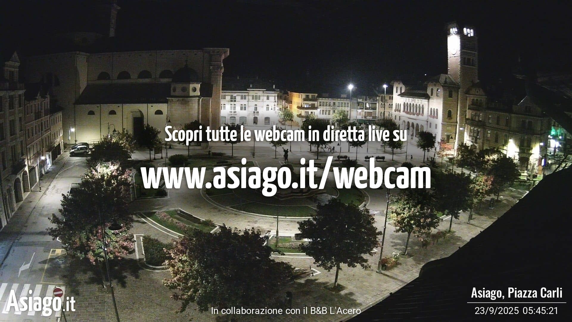 immagine della webcam nei dintorni di Lavarone: webcam Asiago
