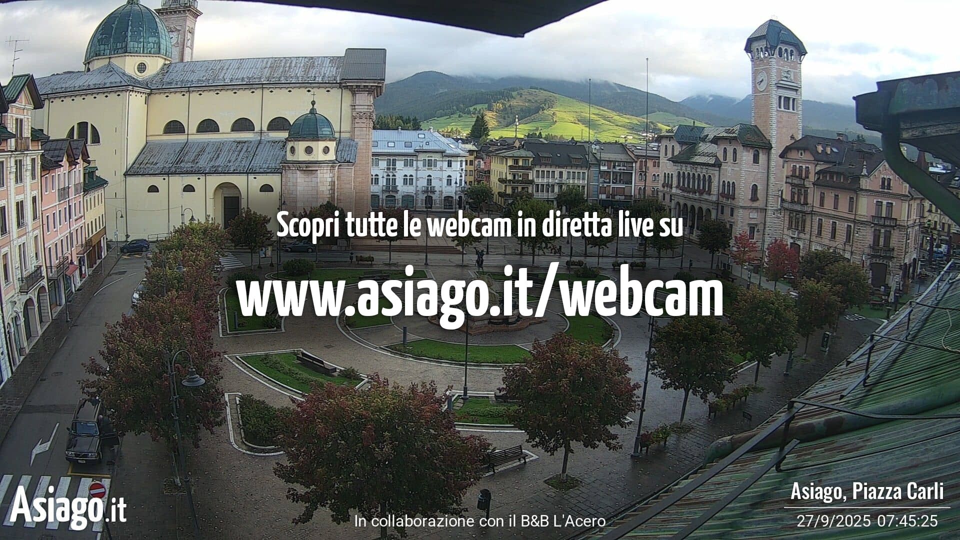 immagine della webcam nei dintorni di Bassano del Grappa: webcam Altopiano di Asiago
