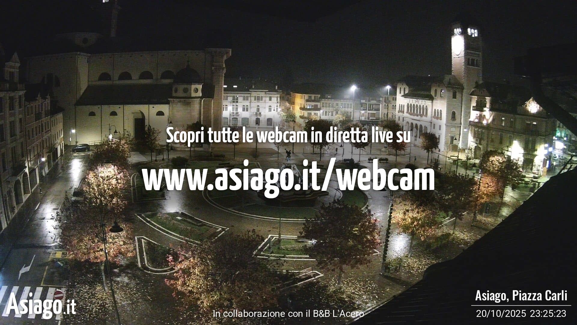 immagine della webcam nei dintorni di Velo d'Astico: webcam Altopiano di Asiago