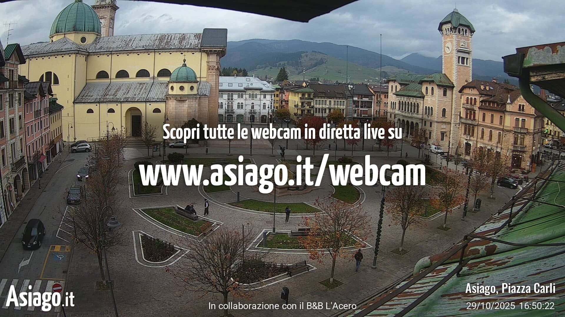 immagine della webcam nei dintorni di Thiene: webcam Altopiano di Asiago