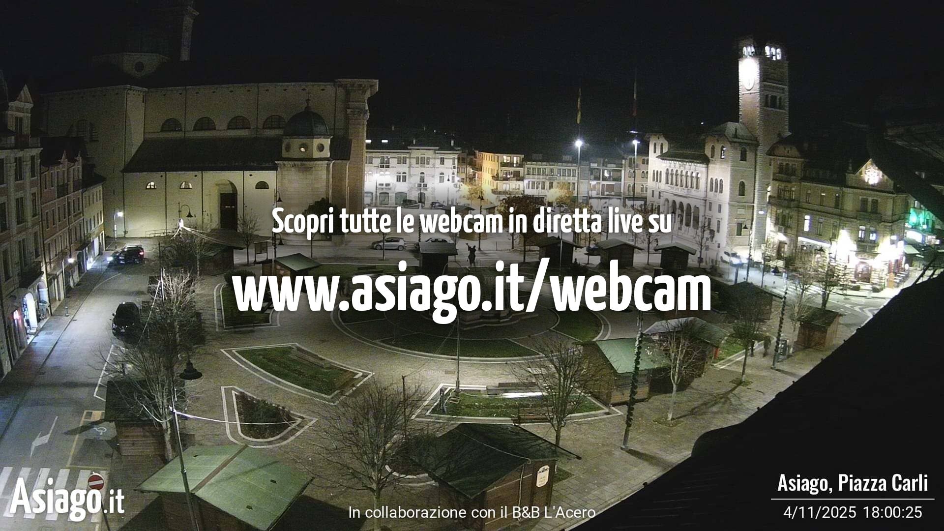 immagine della webcam nei dintorni di Tonezza del Cimone: webcam Altopiano di Asiago