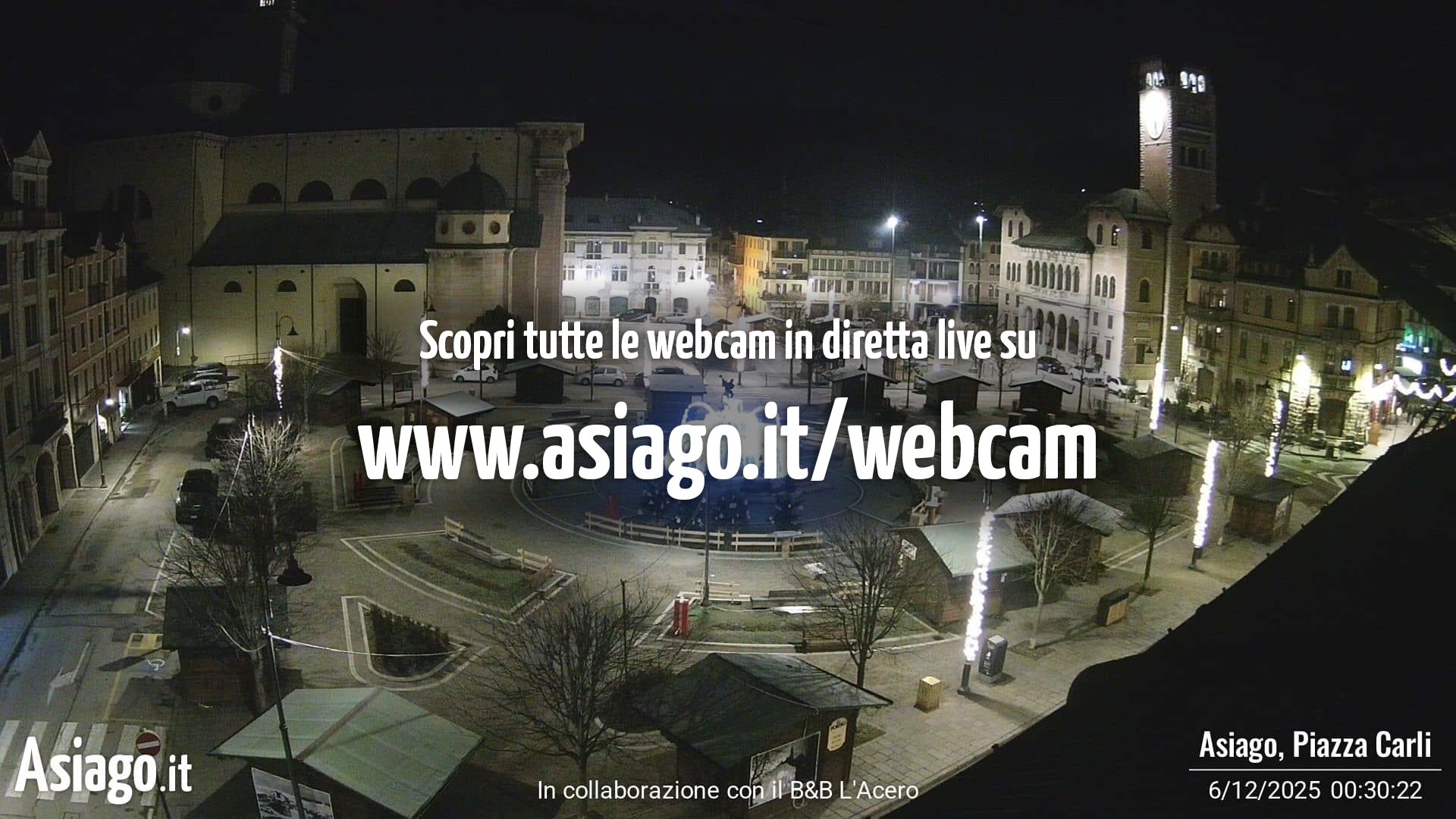 immagine della webcam nei dintorni di Lusiana: webcam Altopiano di Asiago