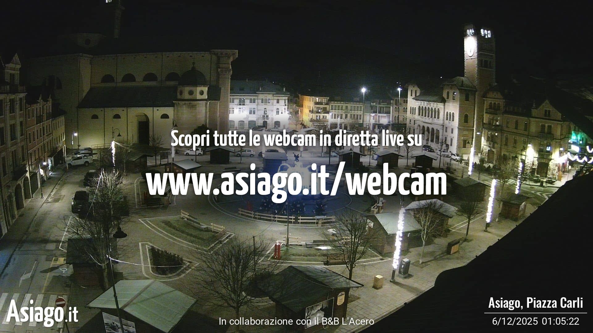 immagine della webcam nei dintorni di Salcedo: webcam Altopiano di Asiago