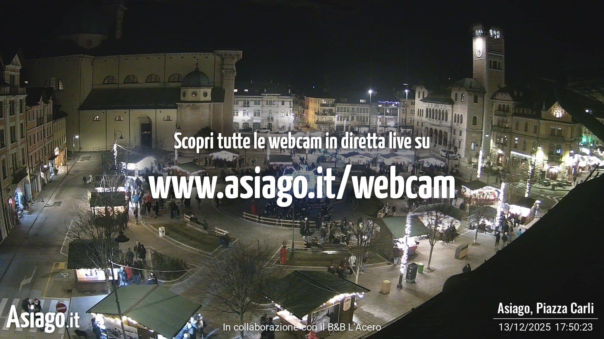 immagine della webcam nei dintorni di Conco: webcam Altopiano di Asiago
