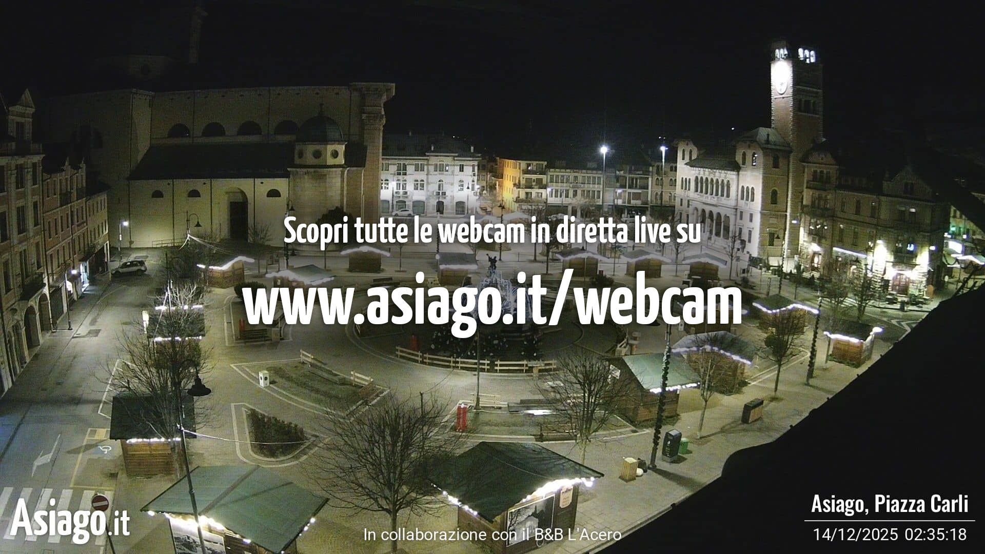 immagine della webcam nei dintorni di Thiene: webcam Altopiano di Asiago