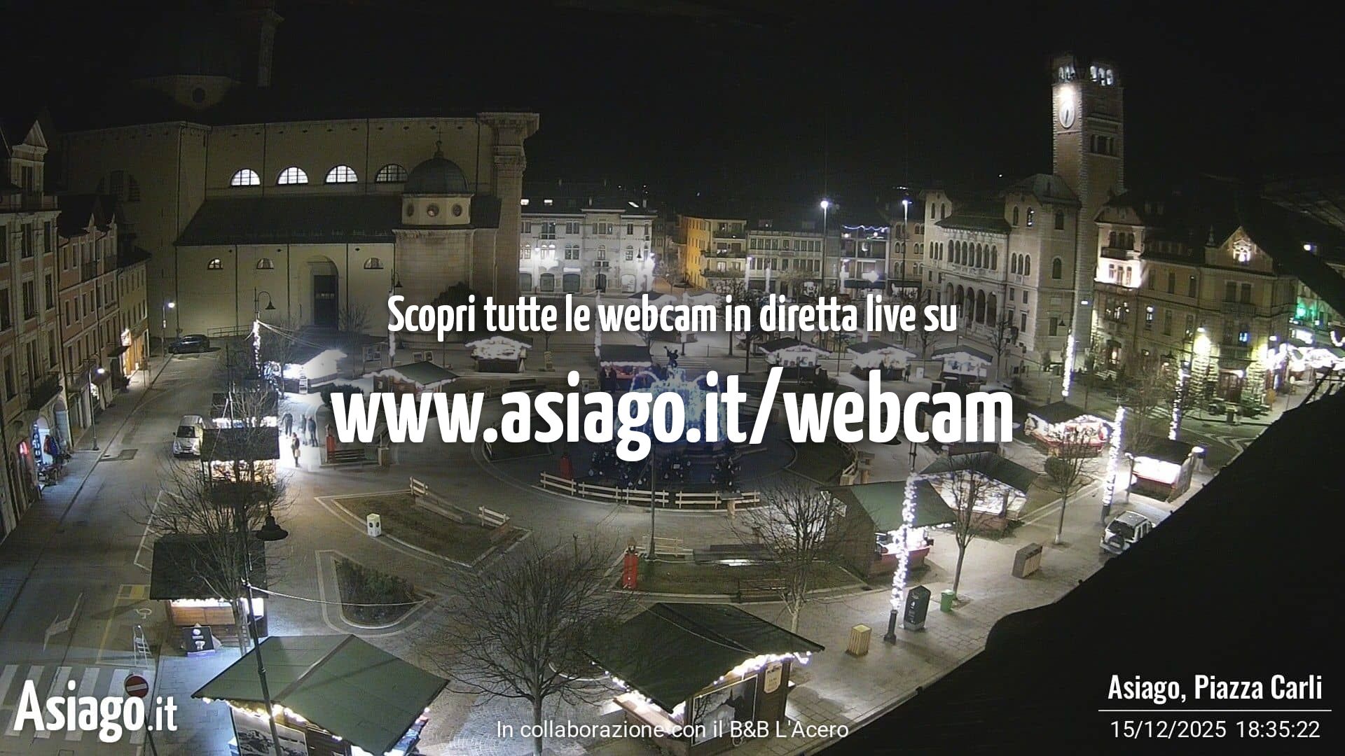 immagine della webcam nei dintorni di Tonezza del Cimone: webcam Altopiano di Asiago