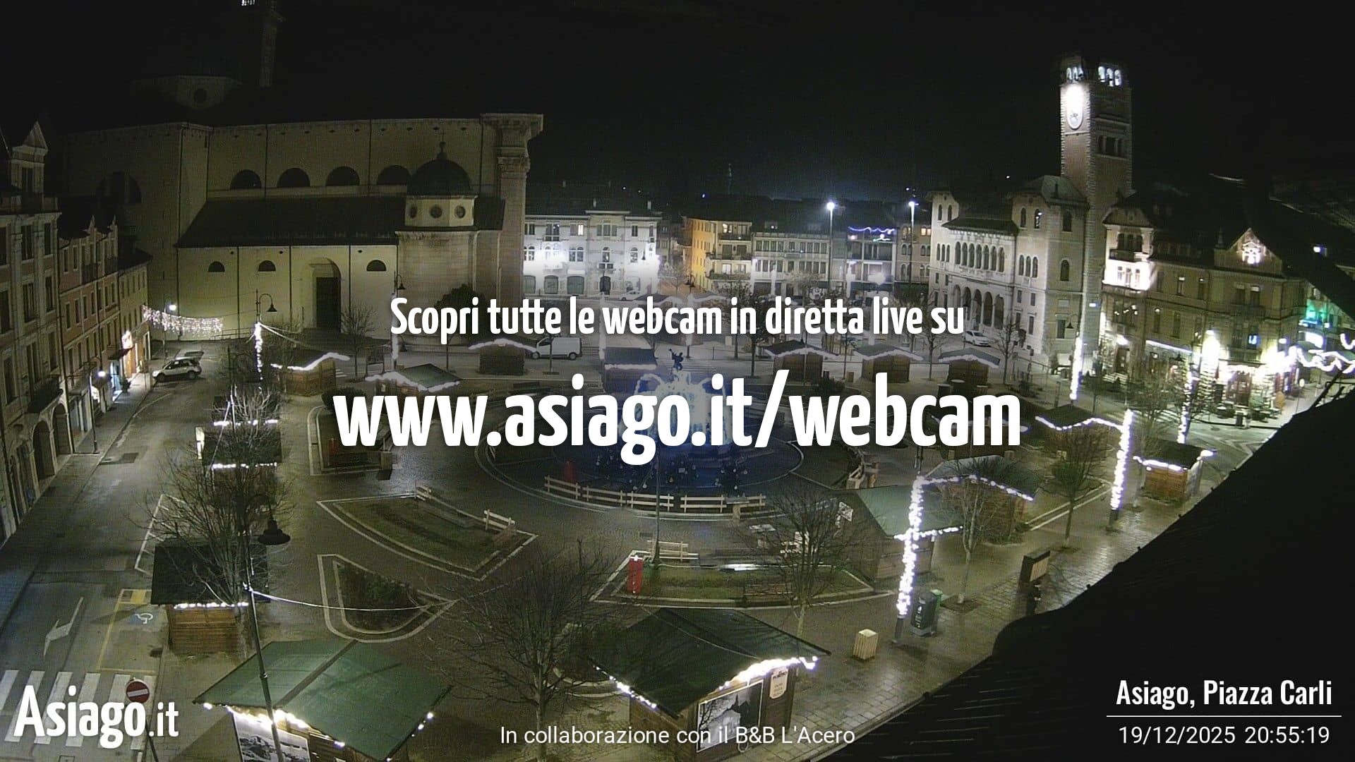 immagine della webcam nei dintorni di Conco: webcam Altopiano di Asiago