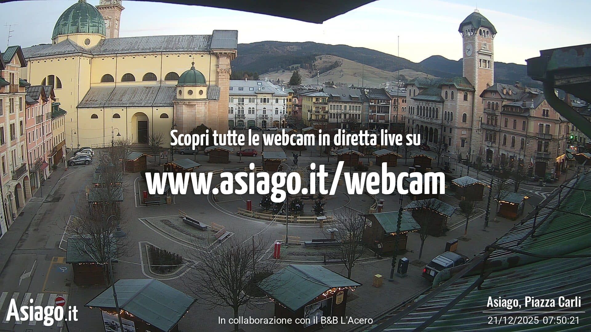 immagine della webcam nei dintorni di Conco: webcam Altopiano di Asiago