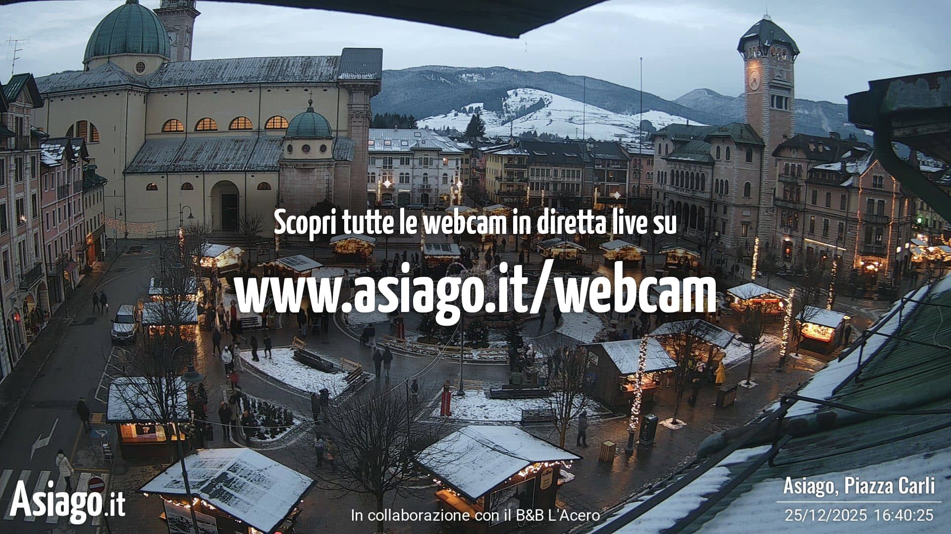 immagine della webcam nei dintorni di Asiago: webcam Altopiano di Asiago