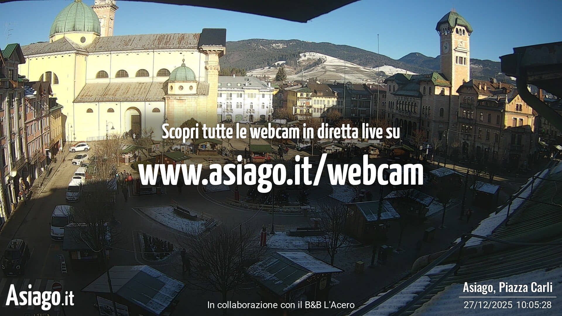 immagine della webcam nei dintorni di Bassano del Grappa: webcam Altopiano di Asiago
