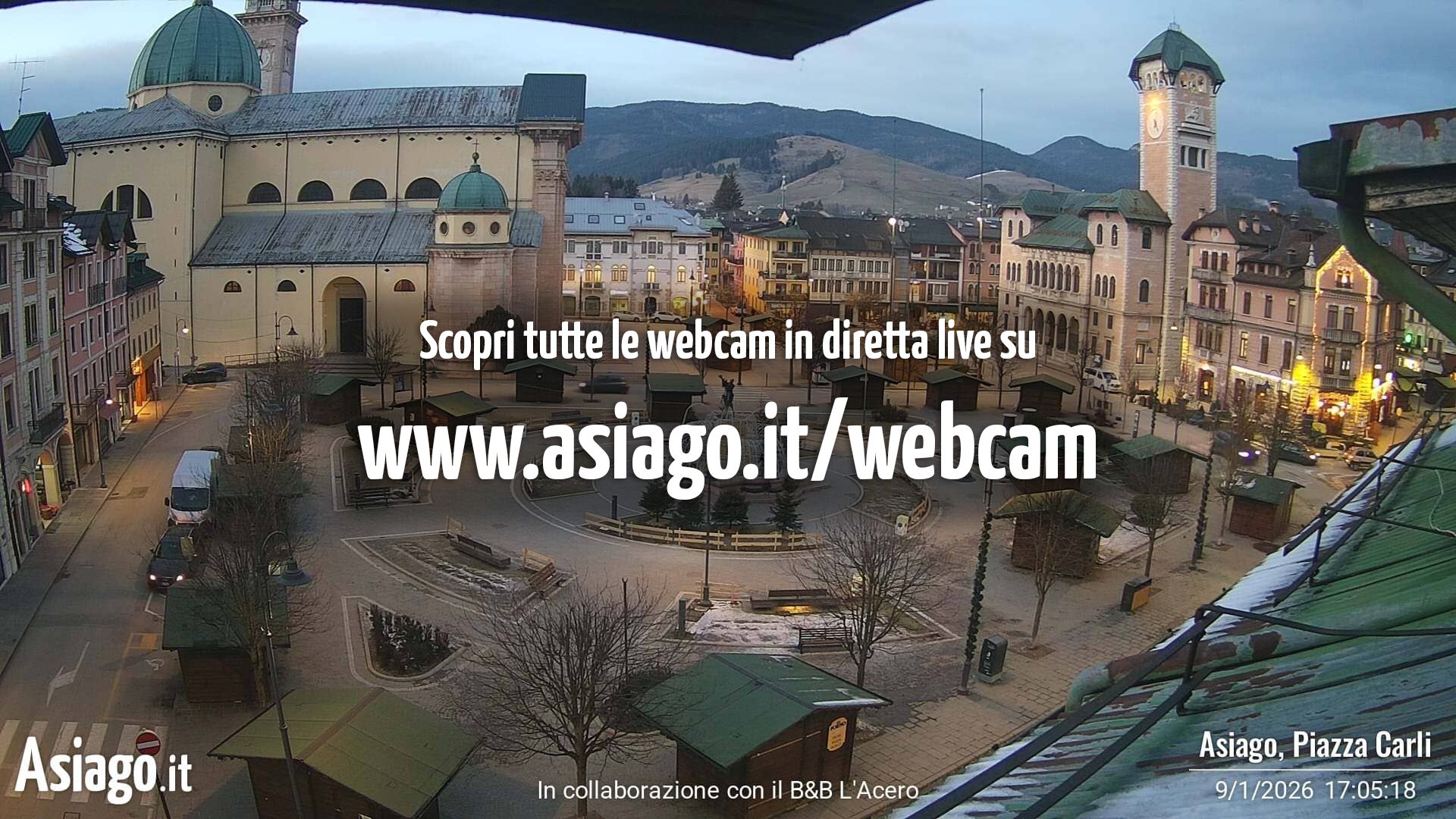 immagine della webcam nei dintorni di Lavarone: webcam Asiago