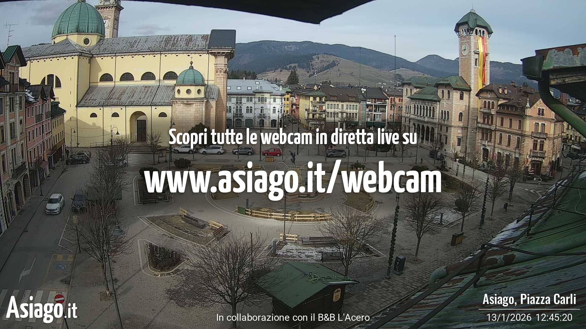 immagine della webcam nei dintorni di Tonezza del Cimone: webcam Altopiano di Asiago