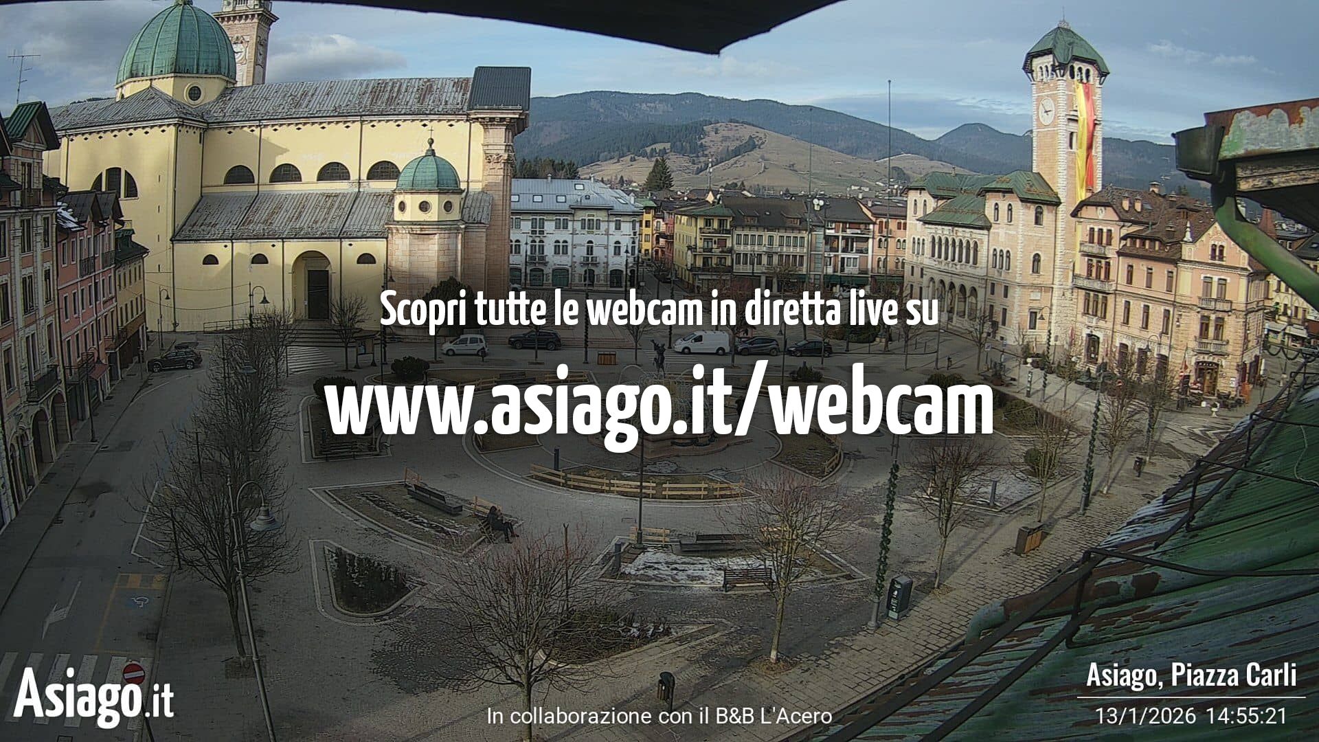 immagine della webcam nei dintorni di Thiene: webcam Altopiano di Asiago