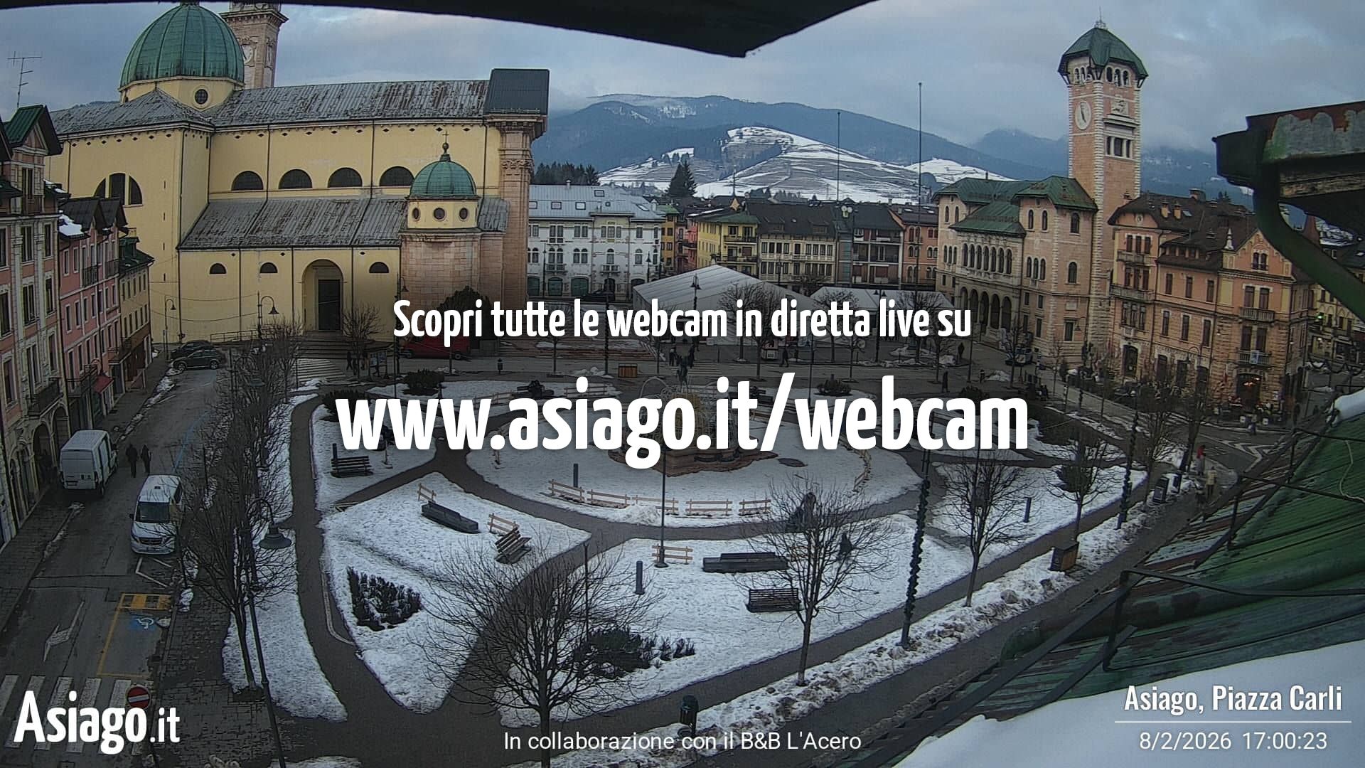 immagine della webcam nei dintorni di Castello Tesino: webcam Asiago