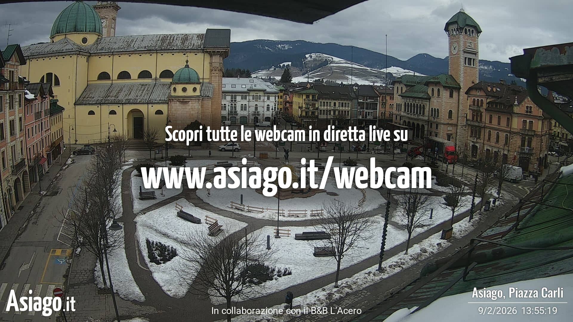 immagine della webcam nei dintorni di Asiago: webcam Altopiano di Asiago