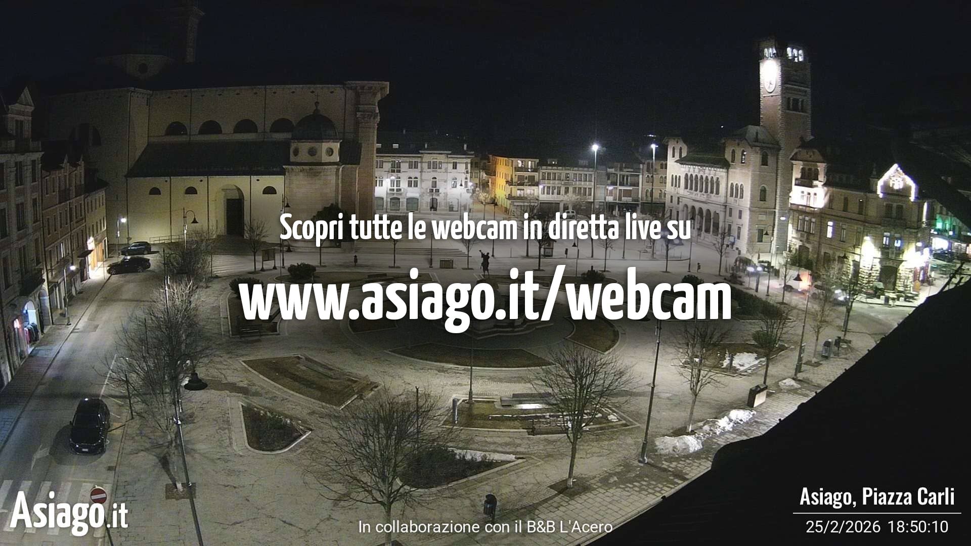 immagine della webcam nei dintorni di Lavarone: webcam Asiago