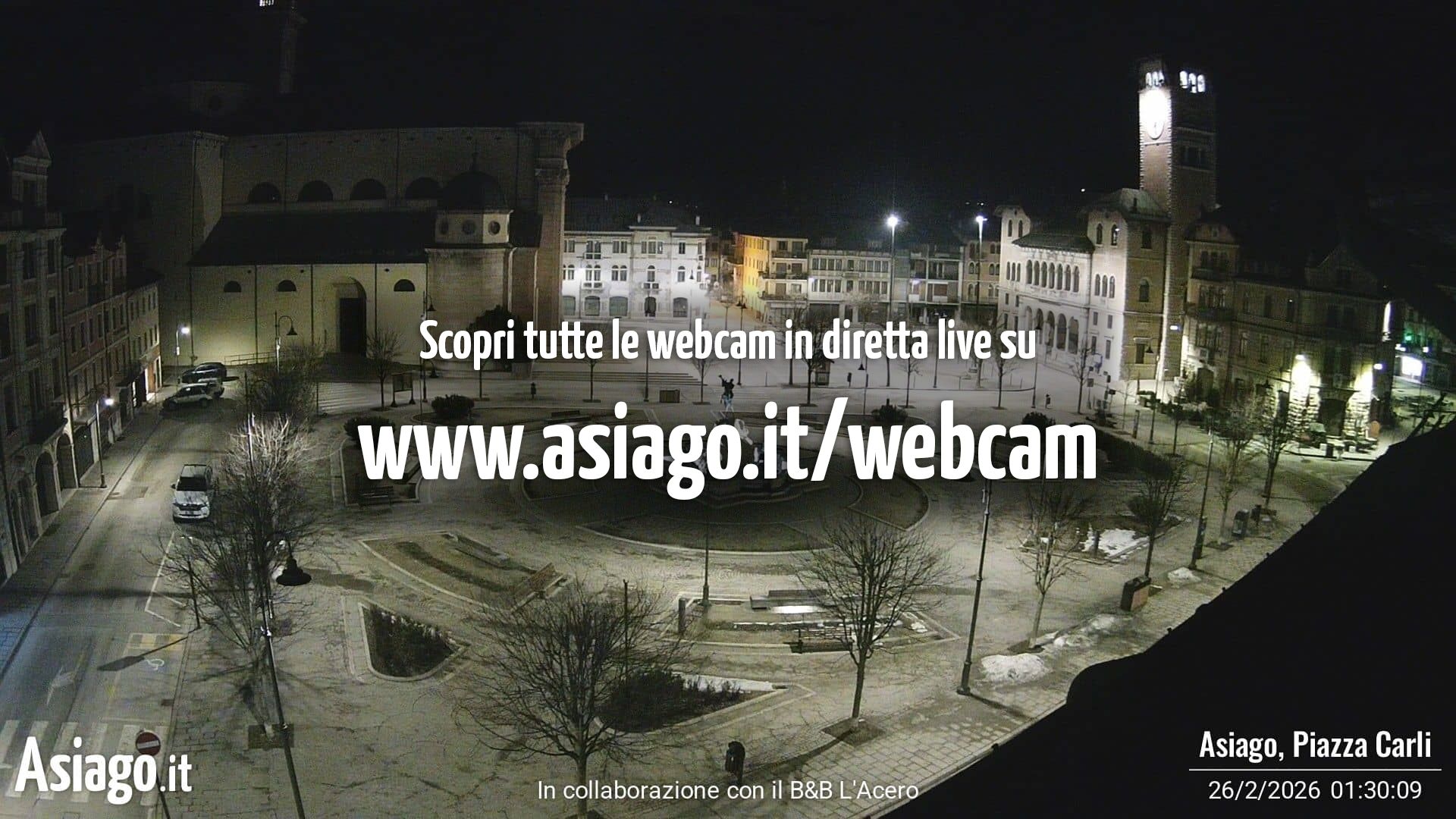 immagine della webcam nei dintorni di Borgo Valsugana: webcam Asiago