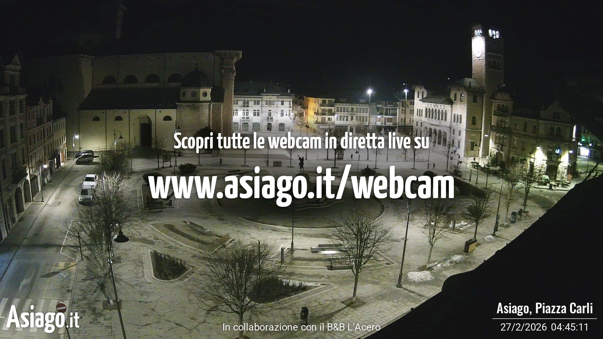 immagine della webcam nei dintorni di Borgo Valsugana: webcam Asiago