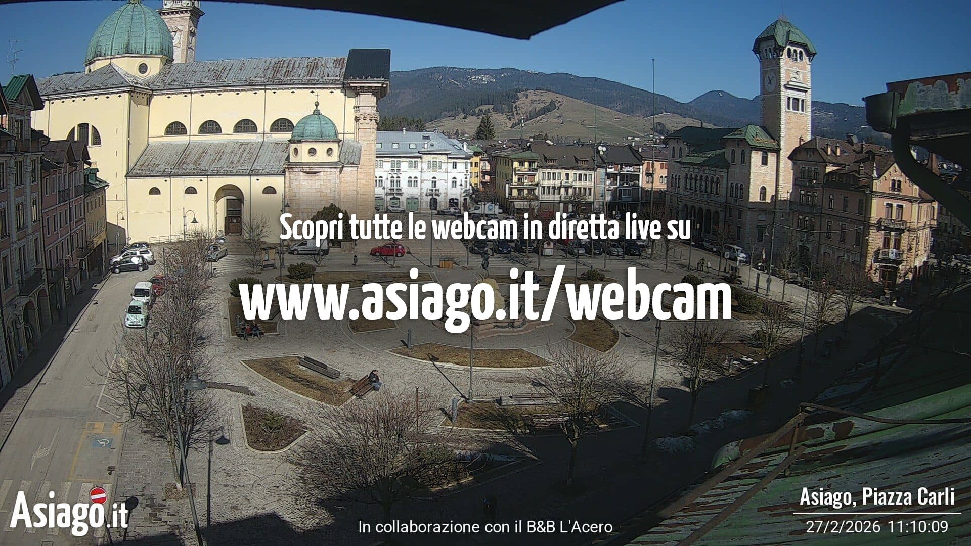 immagine della webcam nei dintorni di Cismon del Grappa: webcam Asiago