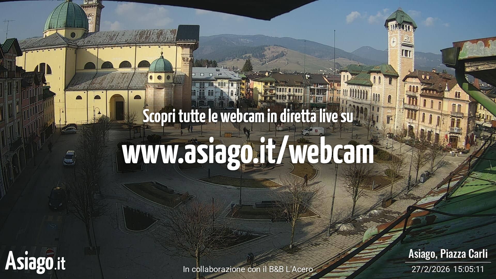 immagine della webcam nei dintorni di Altopiano di Asiago: webcam Asiago