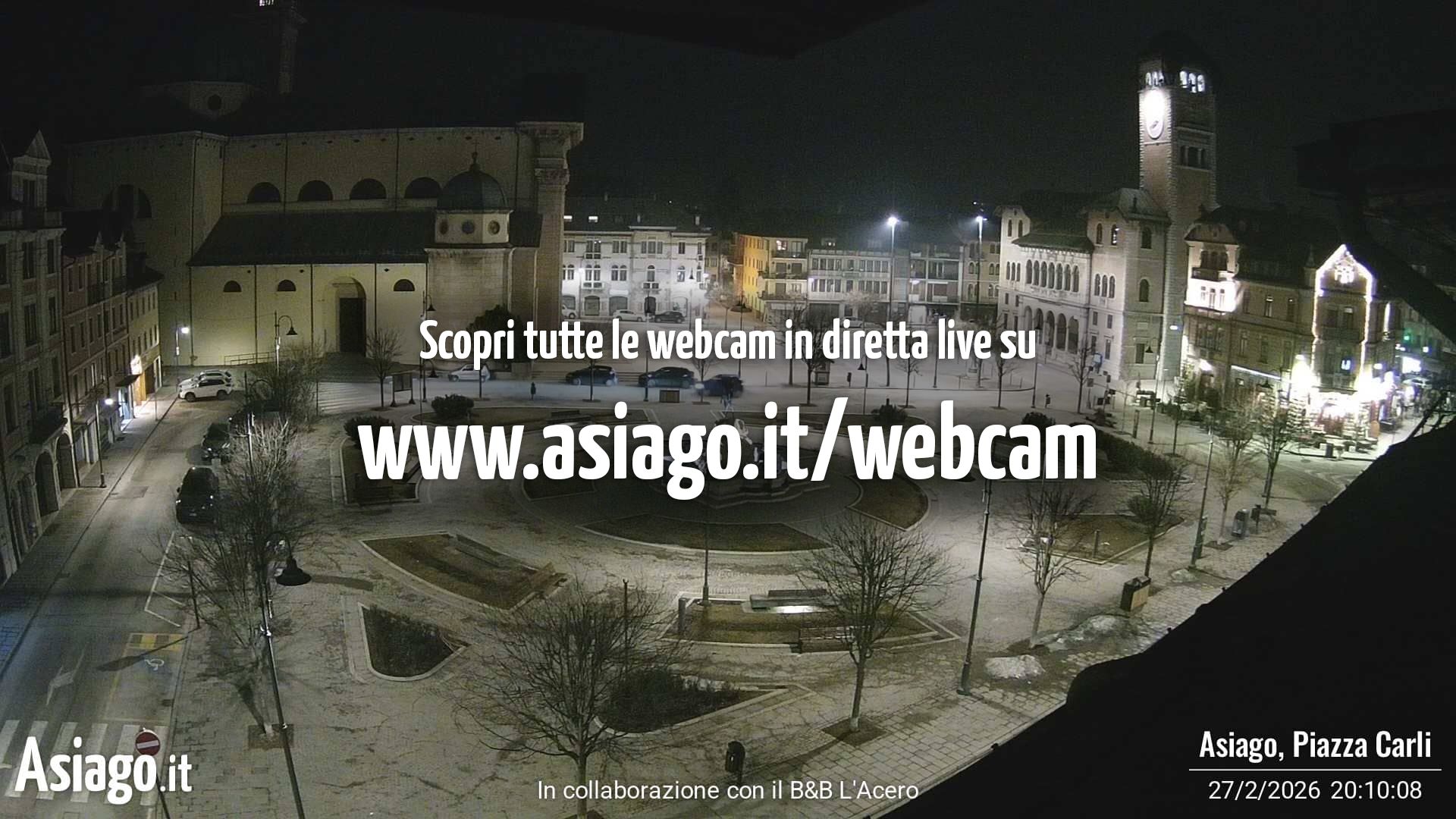 immagine della webcam nei dintorni di Bassano del Grappa: webcam Altopiano di Asiago