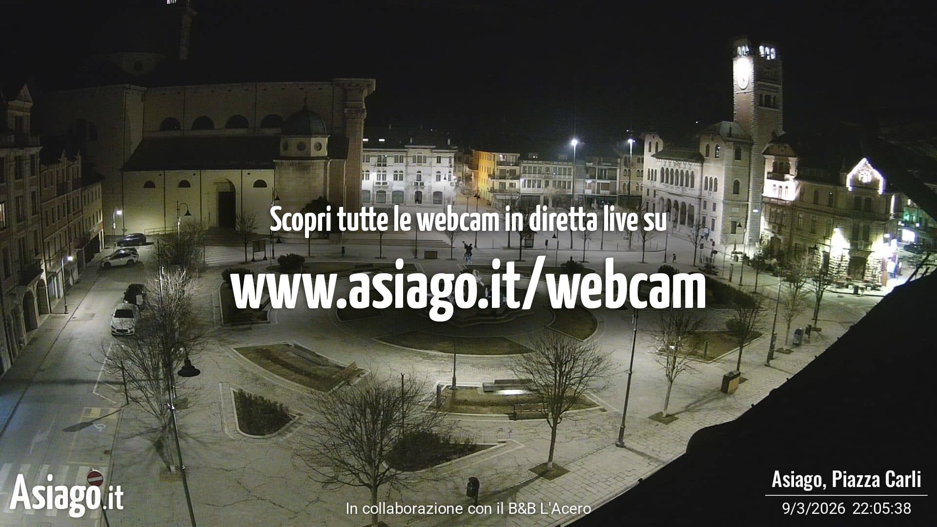 immagine della webcam nei dintorni di Lusiana: webcam Altopiano di Asiago