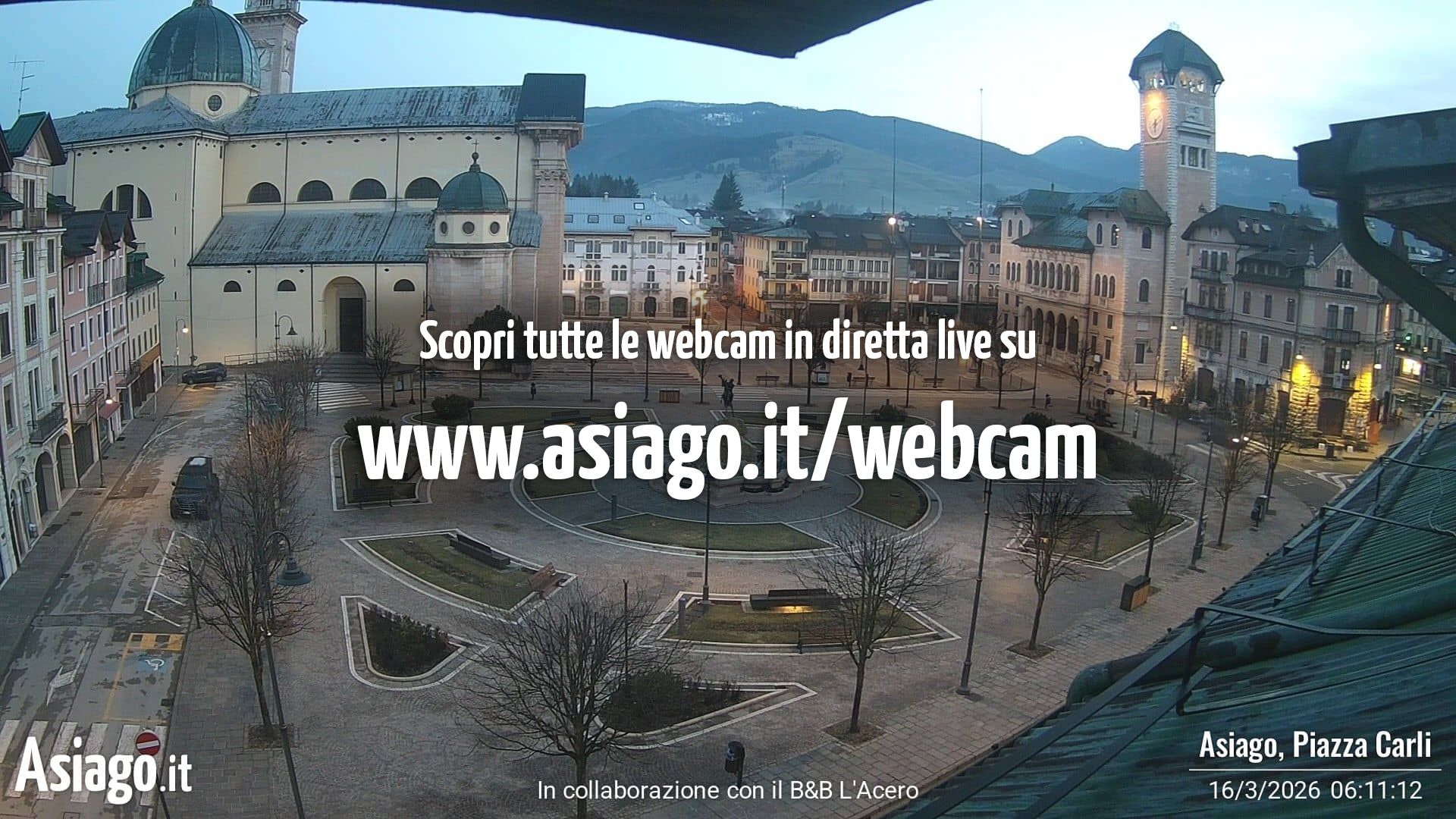 immagine della webcam nei dintorni di Marostica: webcam Altopiano di Asiago