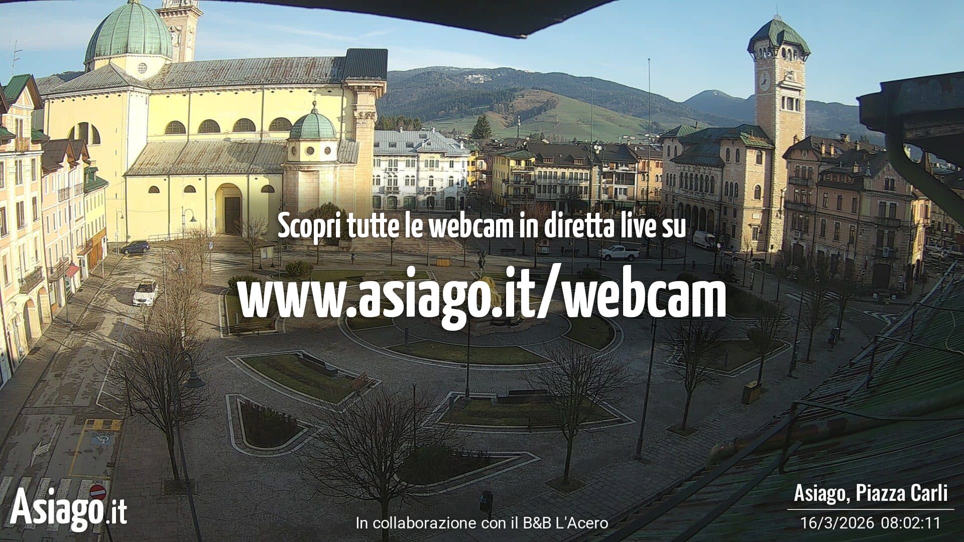 immagine della webcam nei dintorni di Asiago: webcam Altopiano di Asiago