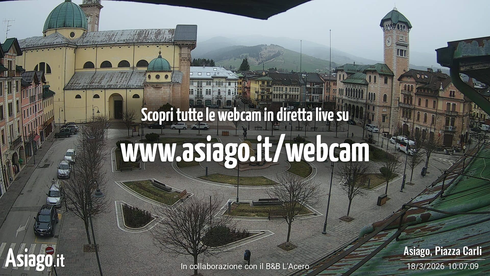 immagine della webcam nei dintorni di Tonezza del Cimone: webcam Asiago