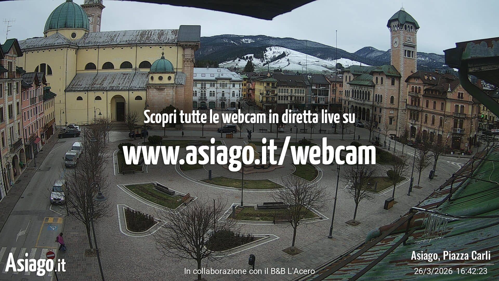 immagine della webcam nei dintorni di Lavarone: webcam Asiago