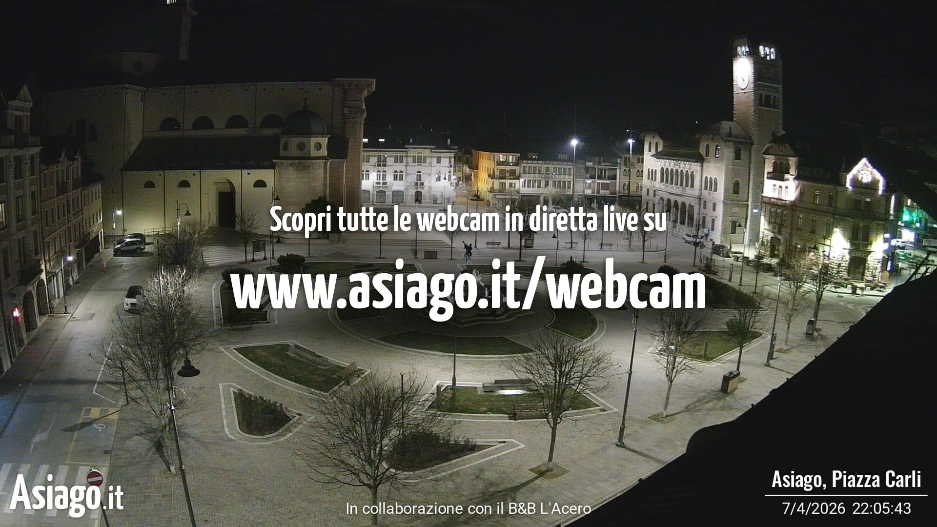 immagine della webcam nei dintorni di Primolano: webcam Asiago