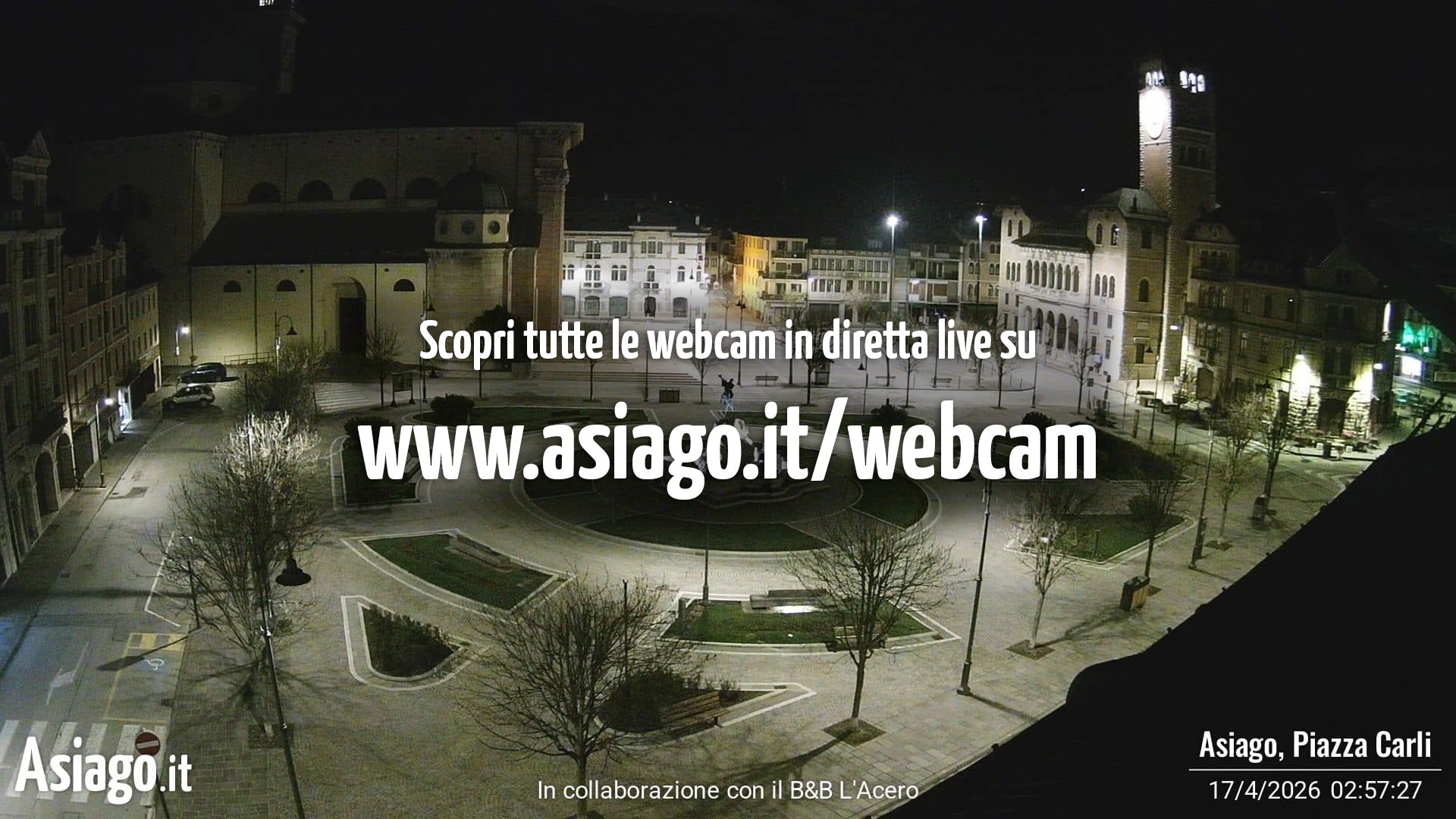 immagine della webcam nei dintorni di Lavarone: webcam Asiago