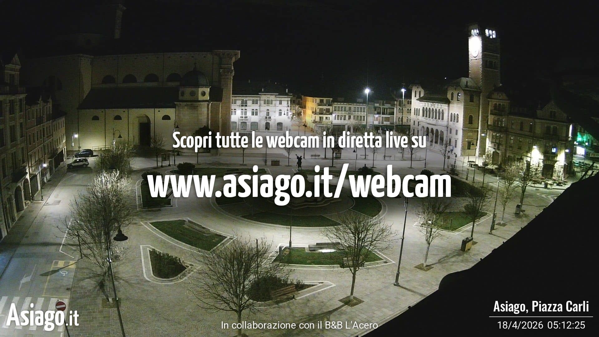immagine della webcam nei dintorni di Tonezza del Cimone: webcam Asiago