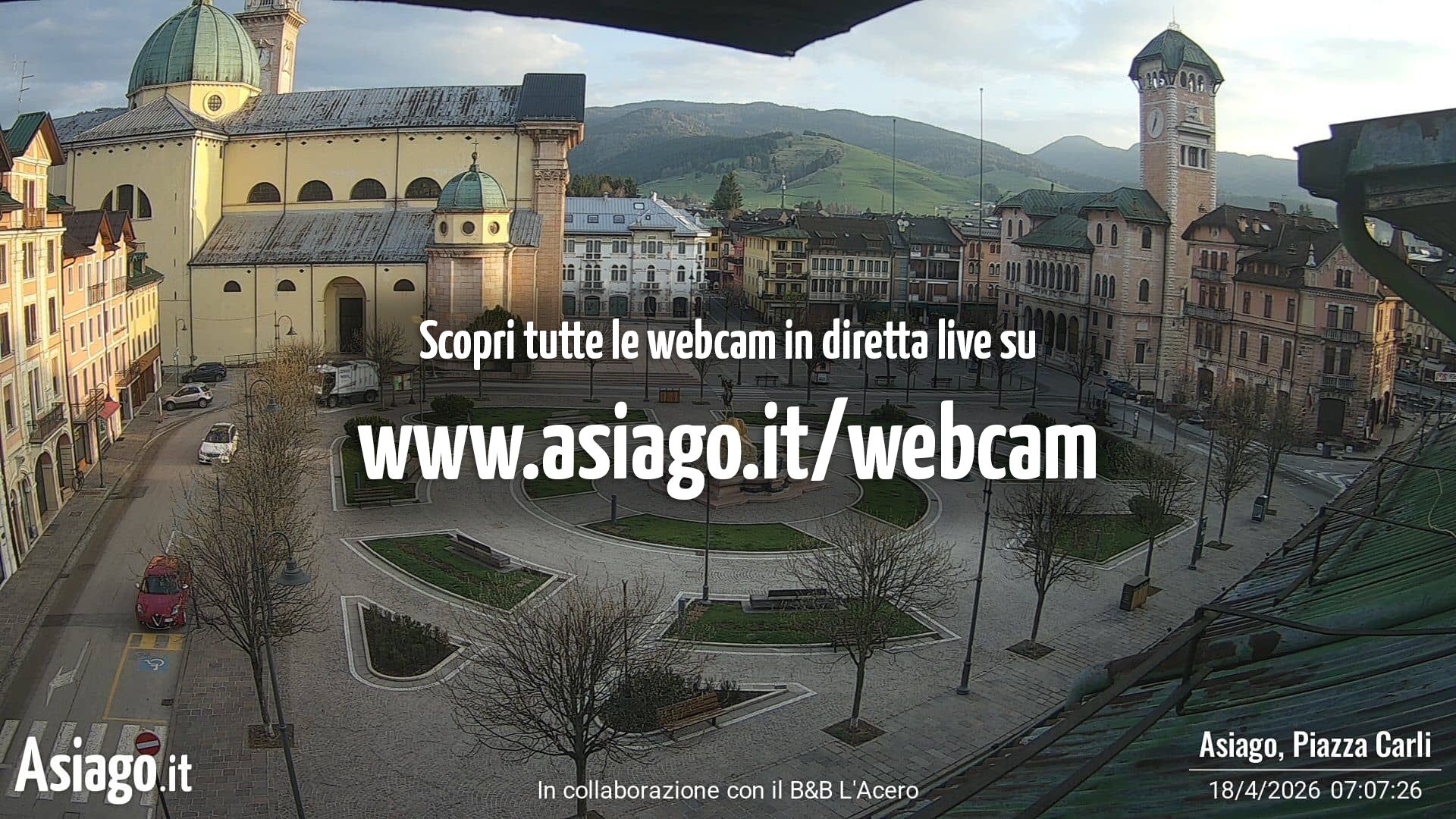 immagine della webcam nei dintorni di Altopiano di Asiago: webcam Asiago