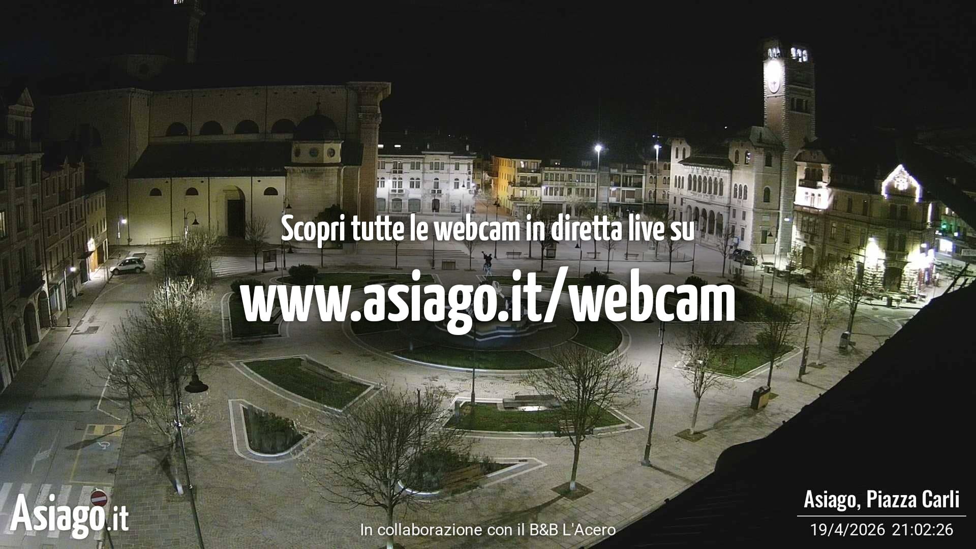 immagine della webcam nei dintorni di Castello Tesino: webcam Asiago