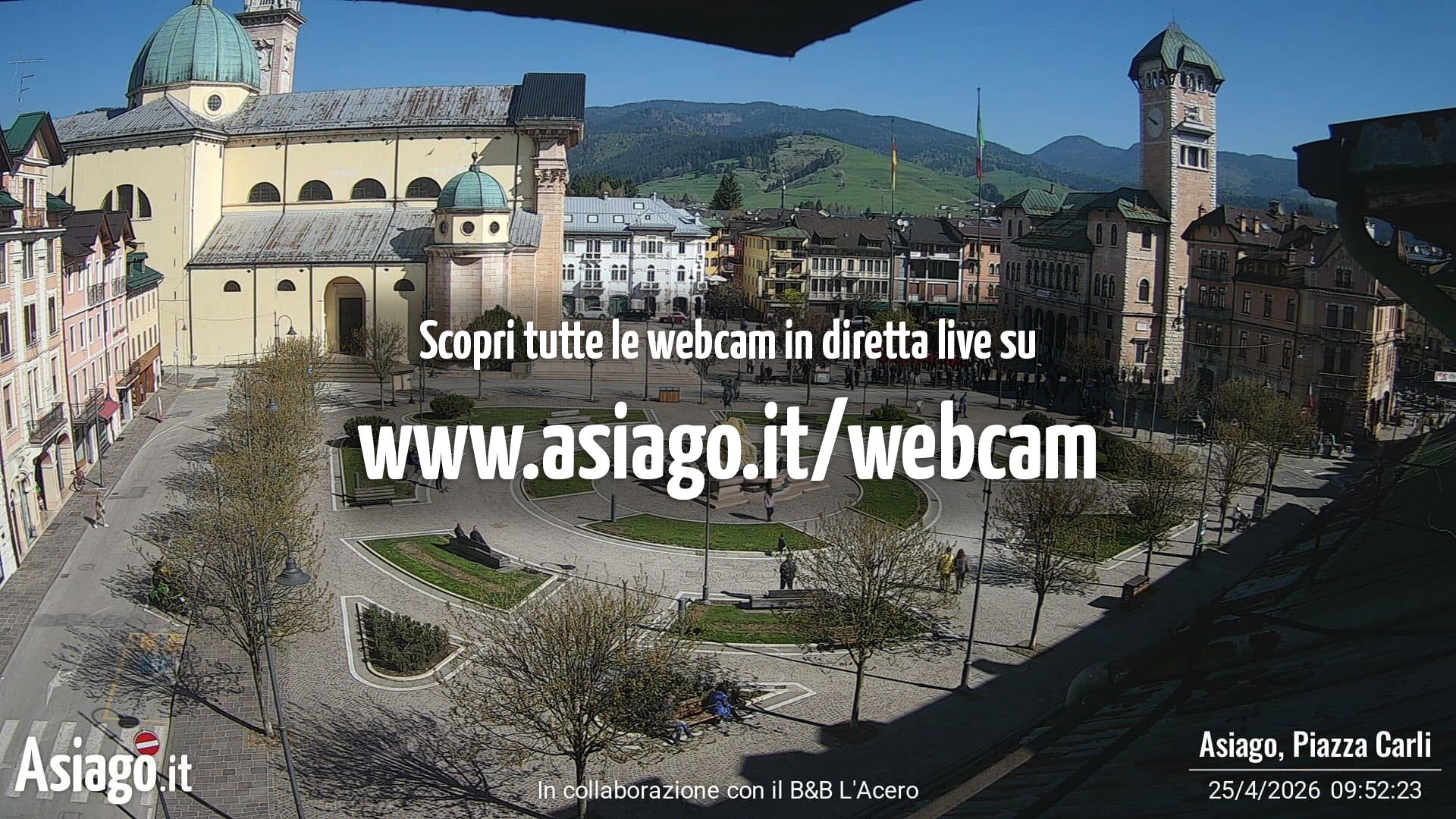 immagine della webcam nei dintorni di Velo d'Astico: webcam Asiago