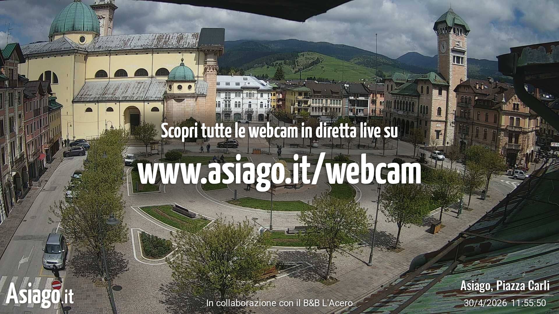 immagine della webcam nei dintorni di Castello Tesino: webcam Asiago