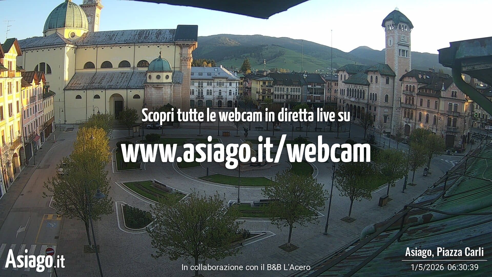 immagine della webcam nei dintorni di Tonezza del Cimone: webcam Asiago